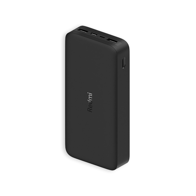 Redmi Fast Charge power bank 18W, 20,000mAh, black, top charging ports