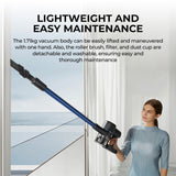 【Powerful 4-IN-1】MOVA S4 Detect Cordless Stick Vacuum | Anti-Tangle | Blue LED Laser | 20,000Pa | 2-Years Warranty