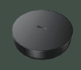 Aqara M2 Hub smart home hub, round device with top logo