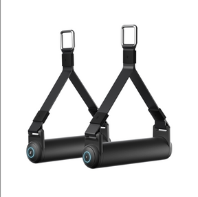 Speediance PowerGrip phone mount with dual straps and clips, black