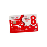 RED ONE Sim Card Postpaid for 4G Dash Cam A810 Omni