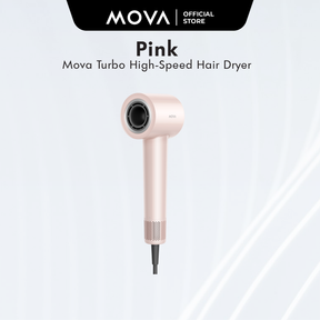MOVA Turbo High-Speed Hair Dryer | 110,000 RPM | 40s Rapid Drying | 200million Negative Ion | 57 ℃ NTC | 8-Hair Care Modes
