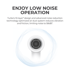 MOVA Turbo High-Speed Hair Dryer | 110,000 RPM | 40s Rapid Drying | 200million Negative Ion | 57 ℃ NTC | 8-Hair Care Modes