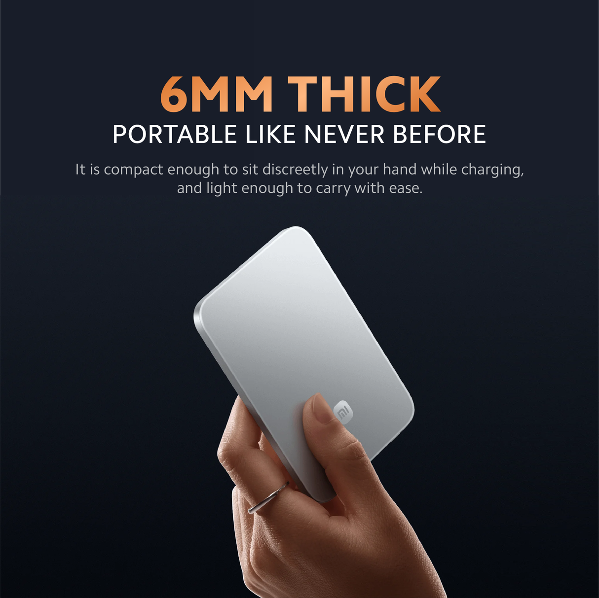 Xiaomi UltraThin Magnetic Power Bank 5000 15W