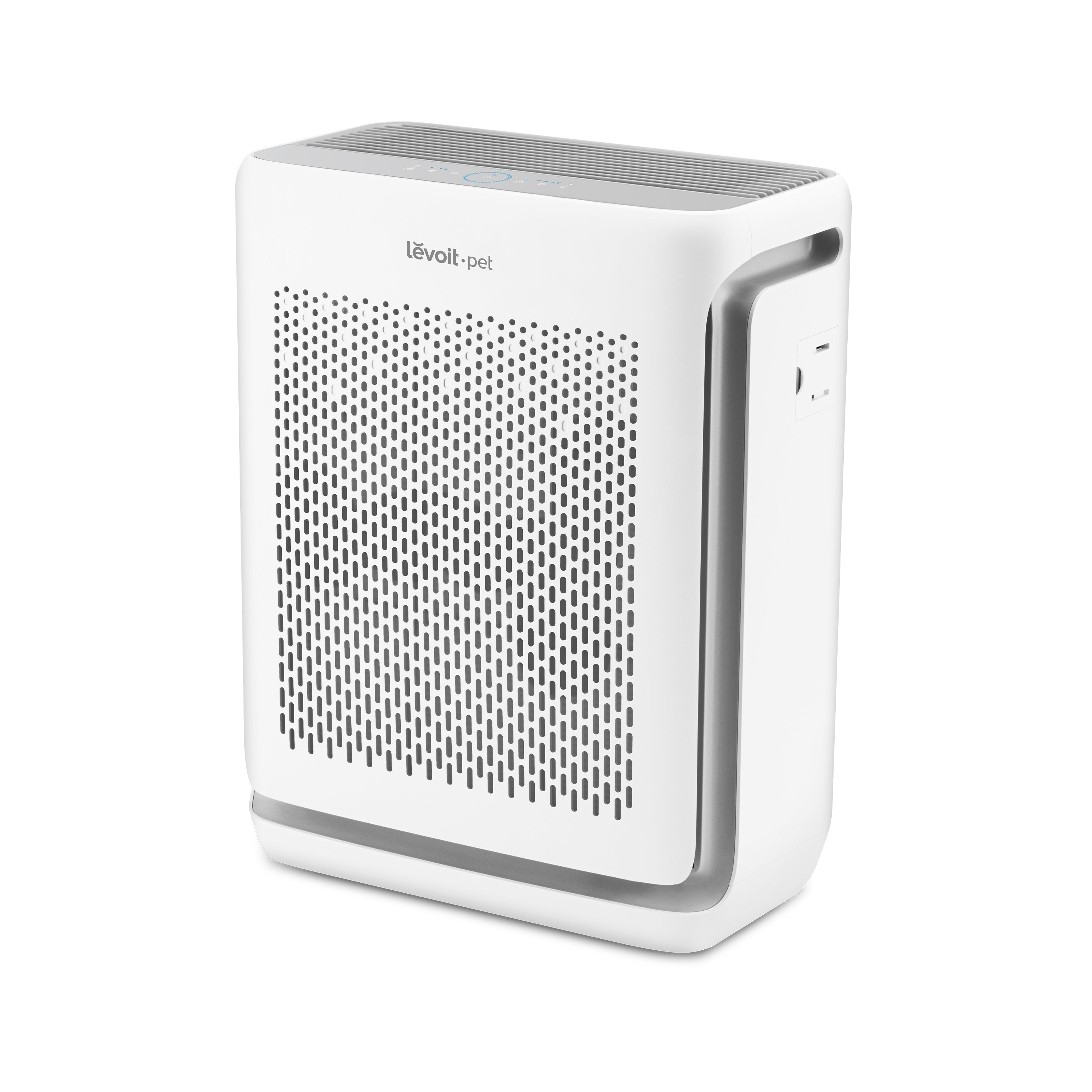 Levoit Vital 100S air purifier in white, front grille and top vents