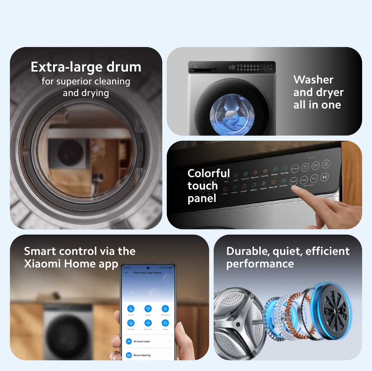 Mijia Front Load Washer Dryer 10.5kg