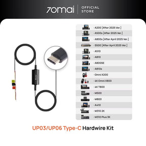 70mai Adjustable Hardware Kit - Type-C (UP06)