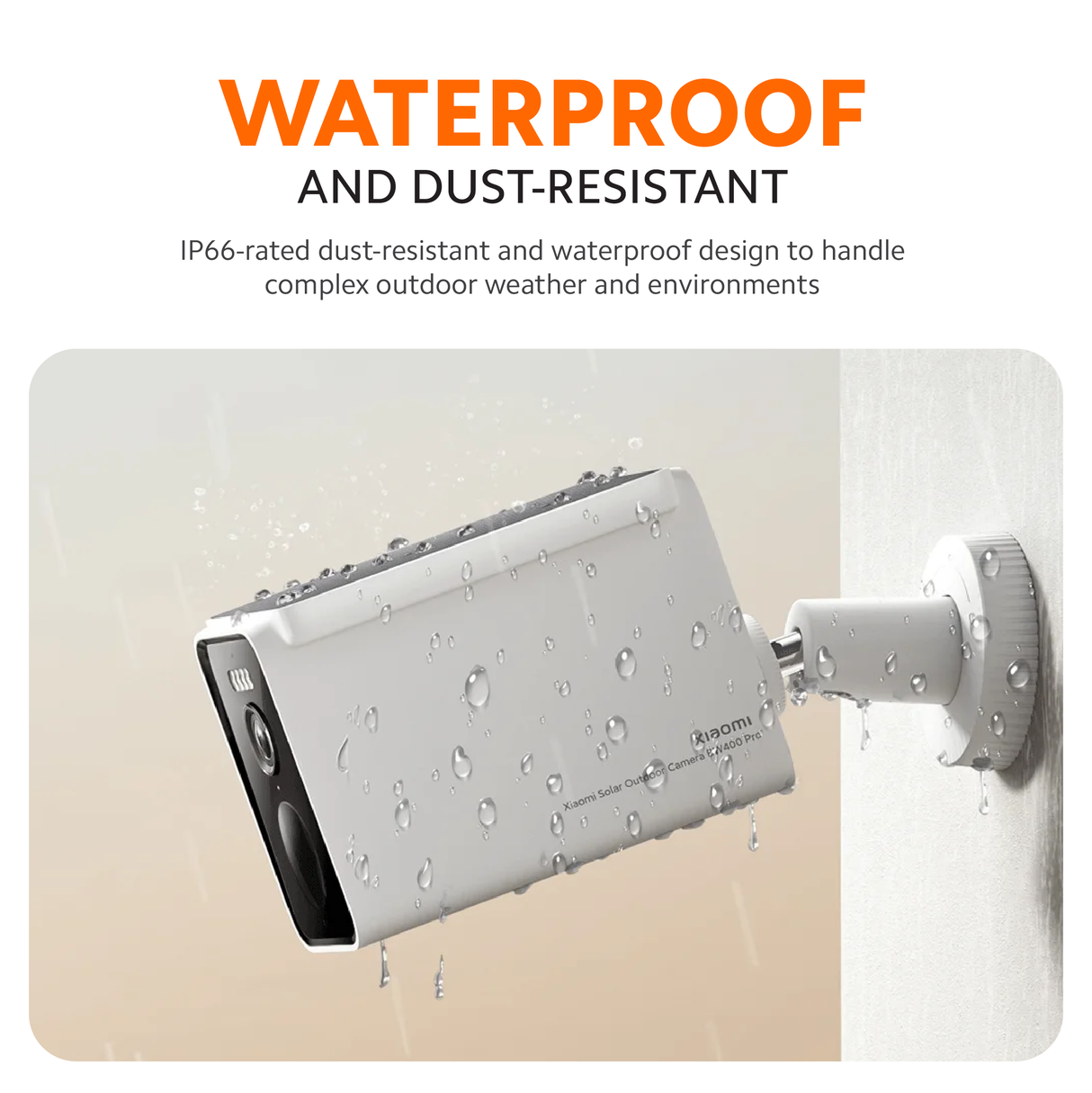 Xiaomi Solar Outdoor Camera BW400 Pro Set