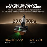 MOVA X4 Pro Wet Dry Floor Washer & Vacuum Cleaner |  Hot-Water Floor Cleaning | 100°C Hot Water Wash