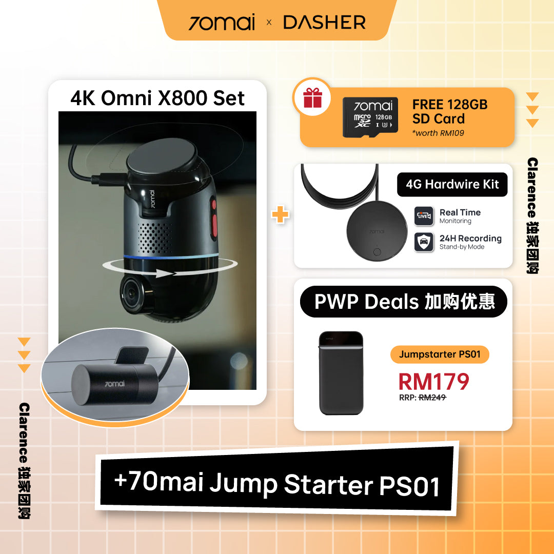 Clarence Wong x 70mai Special Deals