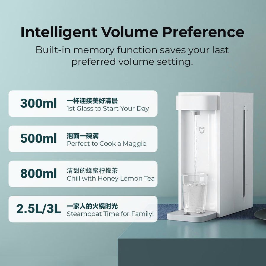 Xiaomi Mijia Smart Hot & Cold Water Dispenser 3L Dasher Malaysia