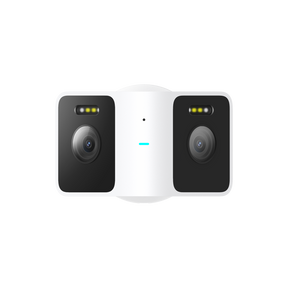 Xiaomi CW100 Dual security camera, white dual-lens unit with two LED light bars