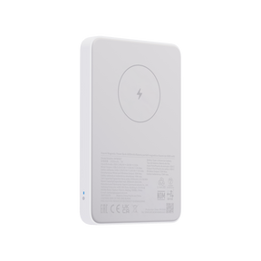 Xiaomi Magnetic Power Bank 5,000mAh—white slim pack with magnetic charge lightning icon