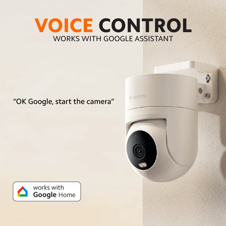 Xiaomi Outdoor Camera CW300 voice control supported outdoor camera on wall mount
