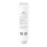 Xiaomi RO water dispenser filter replacement cartridge, white cylinder with RO label