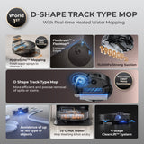 Grand Launch | MOVA Z50 Ultra Robot Vacuum | D-Shape Roller Brush | 19,000Pa | HydroSync™ Mopping | 75°C Mop Washing