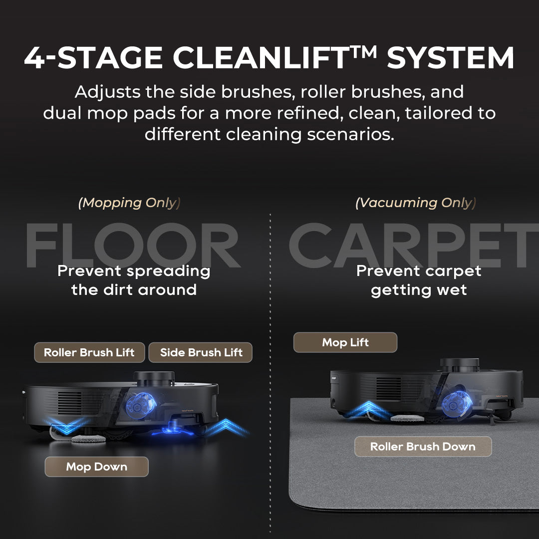 Grand Launch | MOVA Z50 Ultra Robot Vacuum | D-Shape Roller Brush | 19,000Pa | HydroSync™ Mopping | 75°C Mop Washing