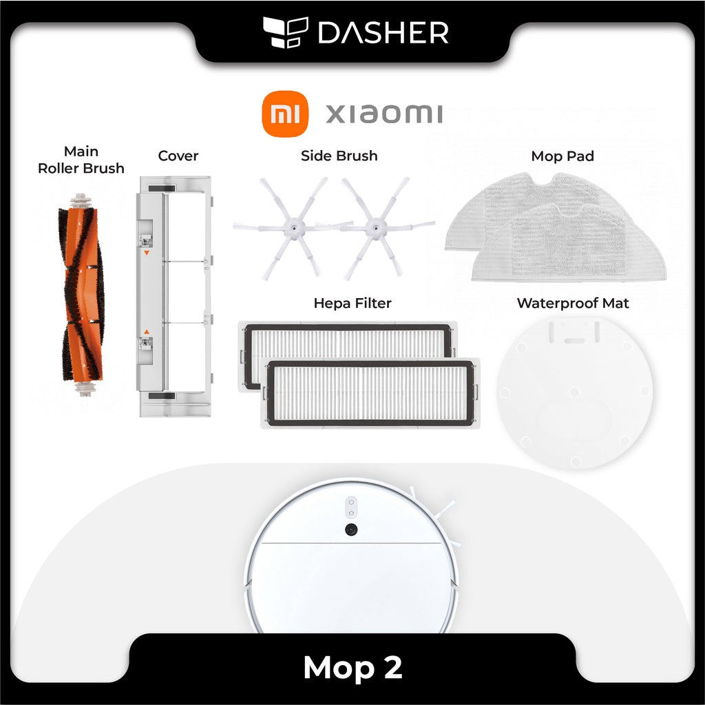 Xiaomi Robot Vacuum Mop Pro, 2, 2 Pro and 2 Pro+ Accessories