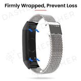 Mijobs Mesh Stainless Steel Strap for Honor Band 5 and Band 4