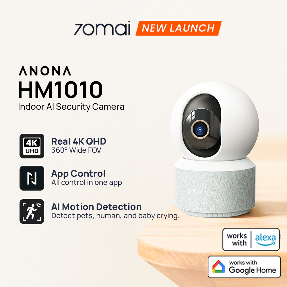 70mai ANONA PANO 4K Indoor CCTV