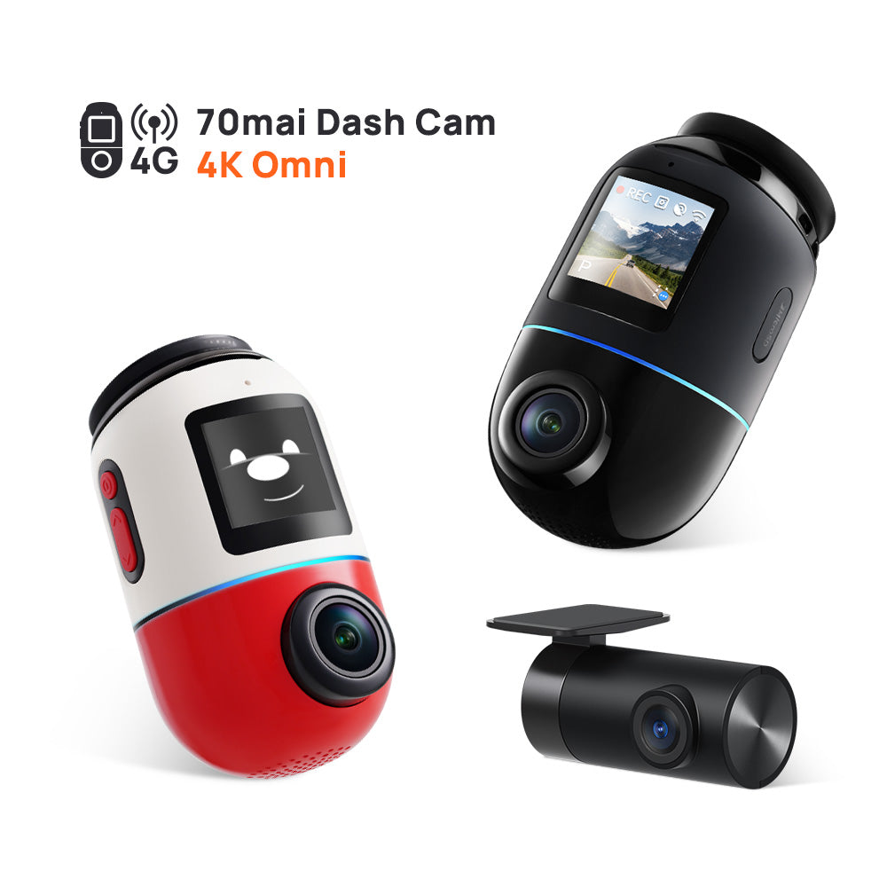 [New Launch] 70mai Omni X800 360° Dashcam 4K resolution with 4G connectivity