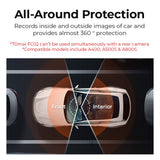 70mai A200 / A500s + FC02 Front and Interior Dash Cam Set