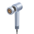 Blue Glory Pro hair dryer with front nozzle and mesh air intake