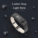 Mijobs Leather Strap for Honor Band 5 and Band 4