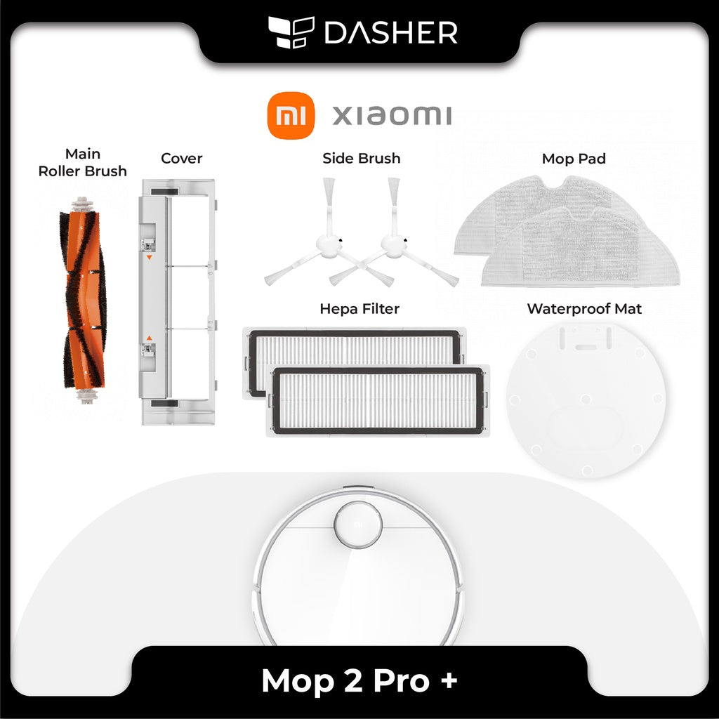 Xiaomi Robot Vacuum Mop Pro, 2, 2 Pro and 2 Pro+ Accessories
