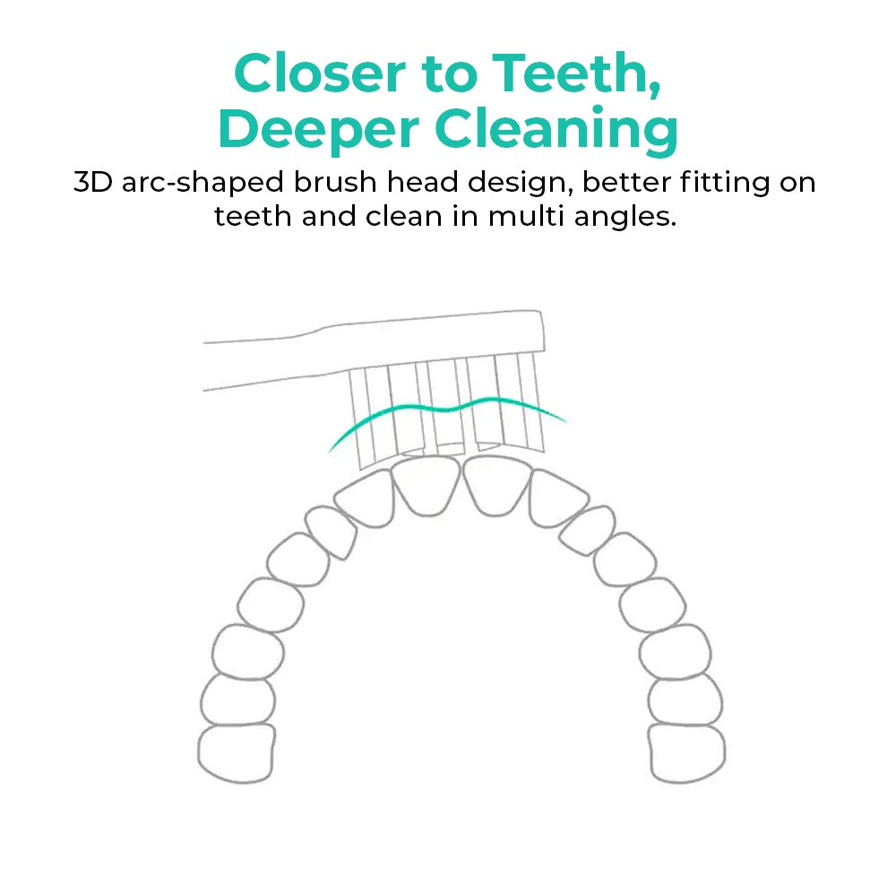Xiaomi T300/T500 Replacement Toothbrush Heads