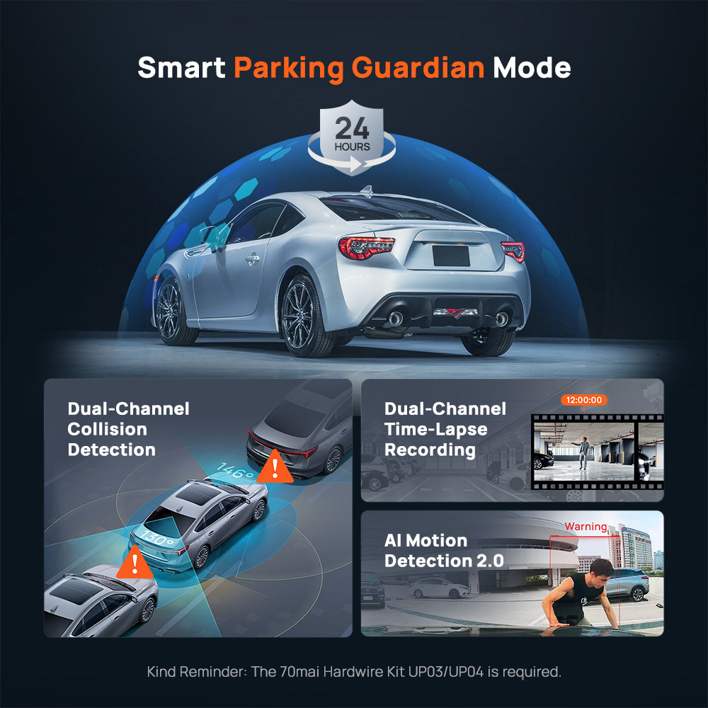 [New Launch] 70mai Omni X800 360° Dashcam 4K resolution with 4G connectivity