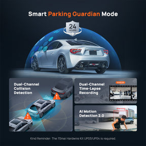 [New Launch] 70mai Omni X800 360° Dashcam 4K resolution with 4G connectivity