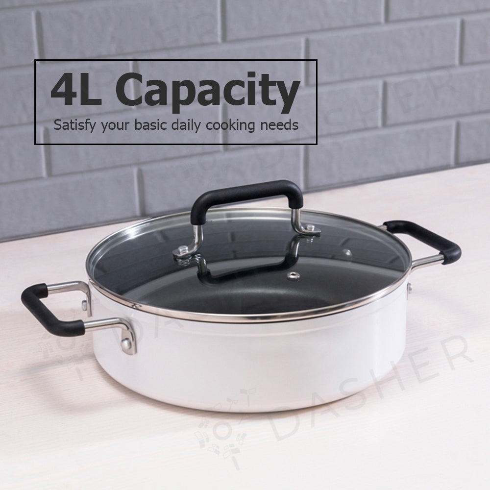 Zhiwuzhu 4L Non-Stick Pot