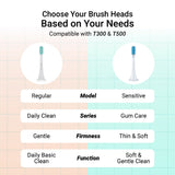 Xiaomi T300/T500 Replacement Toothbrush Heads