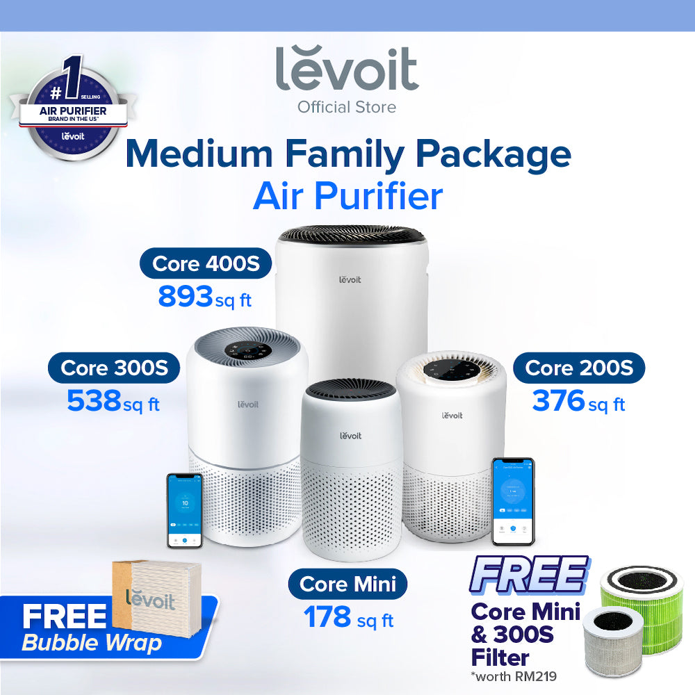 Levoit Core Family Package Air Purifiers (Large)