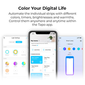 【Easy set up】TP-Link LED Smart WiFi Light Strip, RGB Million Color Lights (Voice Control )Tapo L900-5M , RGBL920