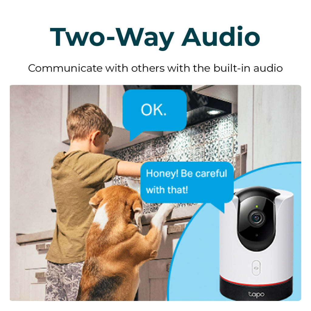 TP-Link Tapo C210 / C220 Pan/Tilt Wi-Fi Security Camera