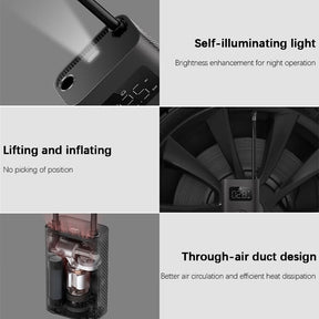 [New Product] Xiaomi Mijia Electric Portable Air Pump 2 Tire Pressure Compressor Inflator for Car/Bike/Bicycle