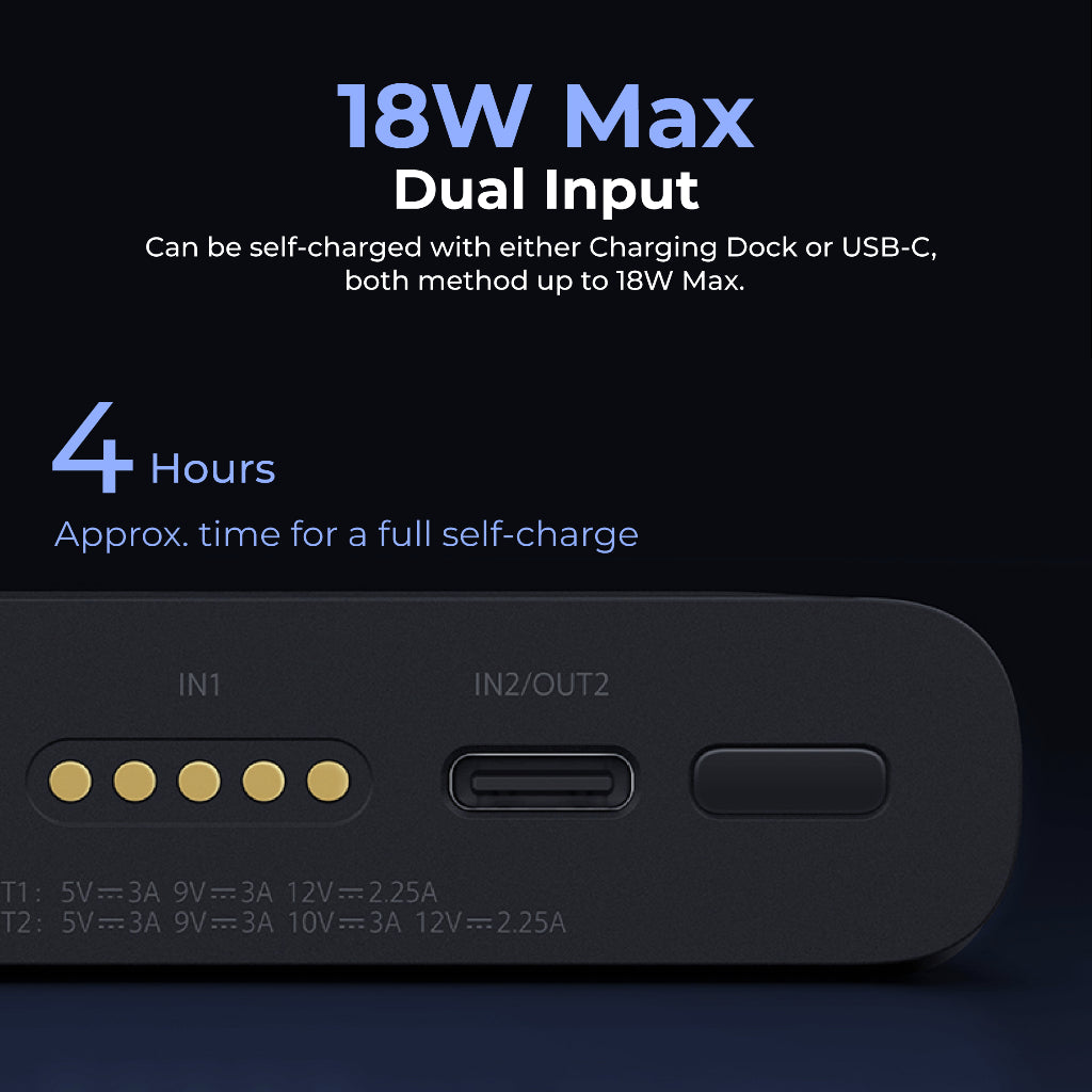 Xiaomi 2-in-1 Wireless Power Bank 10000mAh 30W