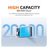 Xiaomi Power Bank 20000mAh Integrated Cable