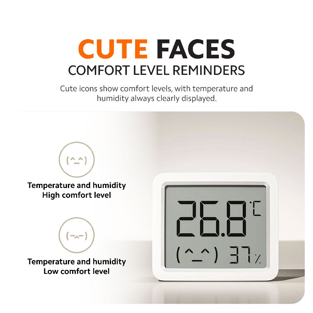 Xiaomi Smart Temperature and Humidity Monitor 3 Mini