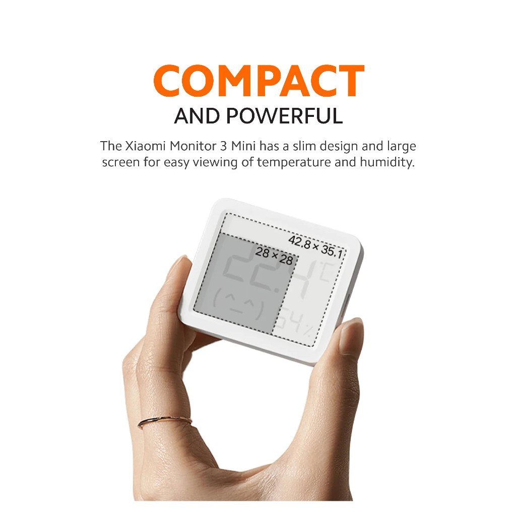 Xiaomi Smart Temperature and Humidity Monitor 3 Mini