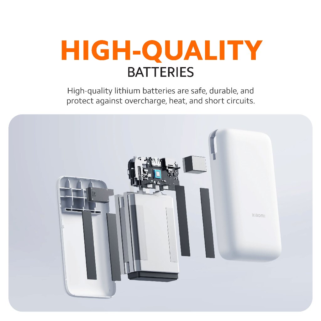Xiaomi Power Bank 20000mAh Integrated Cable