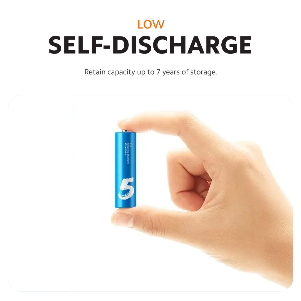 Xiaomi Rainbow Alkaline Batteries (10-Pack)