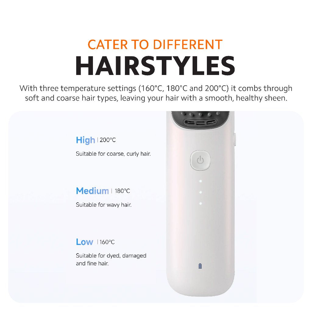 Xiaomi Cordless Hair Straightener Brush