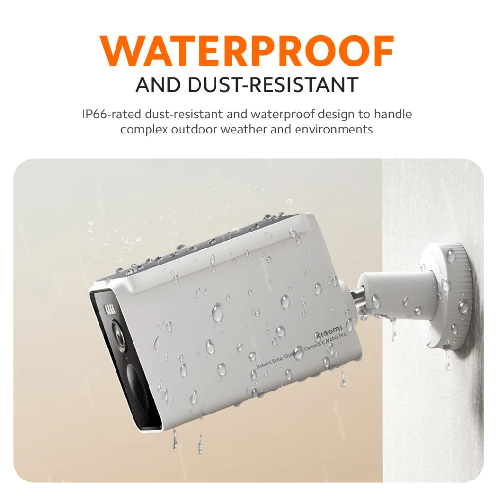 Xiaomi Solar Outdoor Camera BW400 Pro Set