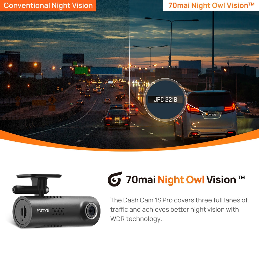 70mai 1S Pro Dash Cam