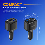 VINKO KV-1 100W Car Charger with Built-in USB-C Cable