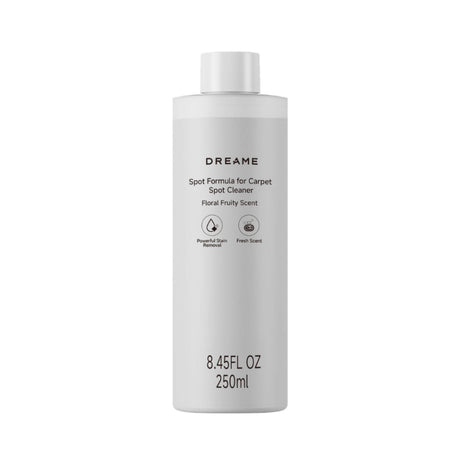 Dreame spot formula carpet spot cleaner detergent bottle, 250ml, white