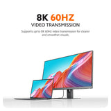 Xiaomi 6A High-Speed USB4 Braided USB-C to USB-C Cable